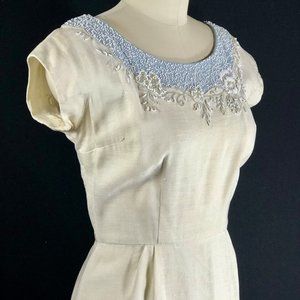 Wiggle Madmen Garden Dinner Party Dress / Summer M